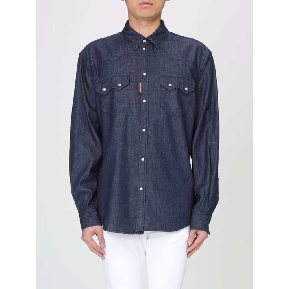 Dsquared2 Shirt Men Blue